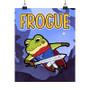 FROGUE Games Art Satin Silky Poster for Home Decor