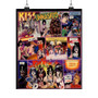 Kiss Unmasked 1980 Art Satin Silky Poster for Home Decor