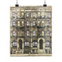 Led Zeppelin Physical Graffiti 1975 Art Satin Silky Poster for Home Decor