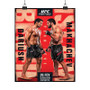 Beneil Dariush VS Islam Makhachev Art Satin Silky Poster for Home Decor