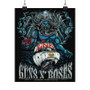 Guns N Roses Lisbon Portugal Art Satin Silky Poster for Home Decor