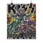 Kiss Tokyo Japan Art Satin Silky Poster for Home Decor