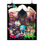 Splatoon 3 Art Art Satin Silky Poster for Home Decor