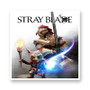 Stray Blade White Transparent Vinyl Kiss-Cut Stickers