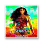 Wonder Woman WW84 White Transparent Vinyl Kiss-Cut Stickers