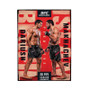 Beneil Dariush VS Islam Makhachev Polyester Bedroom Velveteen Plush Blanket