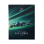 Sebastian Vettel Aston Martin F1 Polyester Bedroom Velveteen Plush Blanket