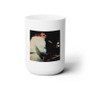 Elton John 1973 White Ceramic Mug 15oz With BPA Free