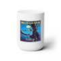 Iron Maiden Fear Of The Dark White Ceramic Mug 15oz With BPA Free