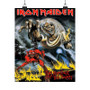 Iron Maiden The Number of The Beast Art Satin Silky Poster for Home Decor