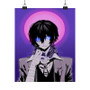 Osamu Dazai Bungou Stray Dogs Art Satin Silky Poster for Home Decor