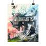 Wild Hearts Art Satin Silky Poster for Home Decor