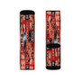 Islam Makhachev VS Bobby Green Polyester Sublimation Socks White