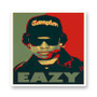 Eazy E White Transparent Vinyl Kiss-Cut Stickers