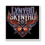 Lynyrd Skynyrd White Transparent Vinyl Kiss-Cut Stickers