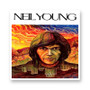 Neil Young First Album White Transparent Vinyl Kiss-Cut Stickers