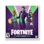 Fortnite The Last Laugh Bundle PS5 White Transparent Vinyl Glossy Kiss-Cut Stickers