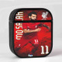Mohamed Salah Liverpool FC Case for AirPods Sublimation Slim Hard Plastic Glossy