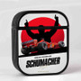 Michael Schumacher F1 Case for AirPods Sublimation Slim Hard Plastic Glossy
