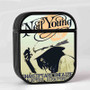 Neil Young 1971 Case for AirPods Sublimation Slim Hard Plastic Glossy