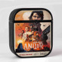 Star Wars Andor Case for AirPods Sublimation Slim Hard Plastic Glossy