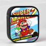 Super Mario Bros 2 Nintendo Case for AirPods Sublimation Slim Hard Plastic Glossy