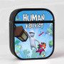 Human Fall Flat Case for AirPods Sublimation Slim Hard Plastic Glossy