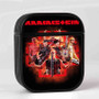 Rammstein Band Case for AirPods Sublimation Slim Hard Plastic Glossy