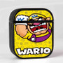 Wario Super Mario Bros Nintendo Case for AirPods Sublimation Slim Hard Plastic Glossy