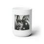 L7 Band White Ceramic Mug 15oz Sublimation With BPA Free