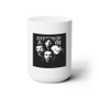 System of a Down White Ceramic Mug 15oz Sublimation With BPA Free