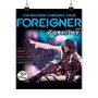 Foreigner The Historic Farewell Tour 2023 Art Print Satin Silky Poster for Home Decor