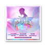 Pink 2023 Tour White Transparent Vinyl Glossy Kiss-Cut Stickers