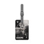 Davante Adams Las Vegas Raiders Saffiano Polyester Rectangle White Luggage Tag