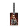 Amanda Nunes UFC Saffiano Polyester Rectangle White Luggage Tag