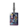 Final Space Saffiano Polyester Rectangle White Luggage Tag