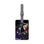 Legend of the Galactic Heroes Saffiano Polyester Rectangle White Luggage Tag