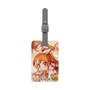 The Daily Life of Crunchyroll Hime Saffiano Polyester Rectangle White Luggage Tag