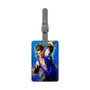 Luke Street Fighter 6 Saffiano Polyester Rectangle White Luggage Tag