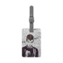 Alex Turner Quote Lyrics Saffiano Polyester Rectangle White Luggage Tag