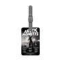 Arctic Monkeys Concert Saffiano Polyester Rectangle White Luggage Tag