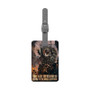 Black Legion Warhammer 40 K Saffiano Polyester Rectangle White Luggage Tag