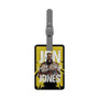 Jon Jones UFC Saffiano Polyester Rectangle White Luggage Tag