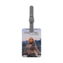 Mary J Blige My Life Saffiano Polyester Rectangle White Luggage Tag