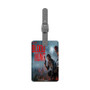 Vampire The Masquerade Bloodhunt Saffiano Polyester Rectangle White Luggage Tag