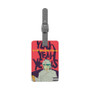 Yeah Yeah Yeahs Tell Me What Rockers To Swallow Saffiano Polyester Rectangle White Luggage Tag