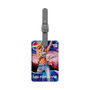 Britney Spears Pepsi Concert Saffiano Polyester Rectangle White Luggage Tag Label