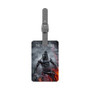 The Northman 3 Saffiano Polyester Rectangle White Luggage Tag Label