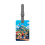 The Super Mario Bros Saffiano Polyester Rectangle White Luggage Tag Label