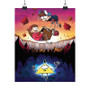 Gravity Falls Newest Art Print Satin Silky Poster for Home Decor